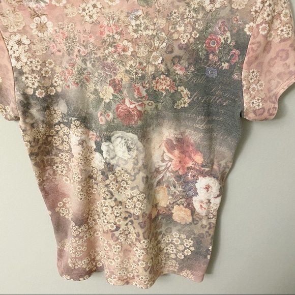 Xcit u.s.a Y2K all over print tee - Picture 4 of 11